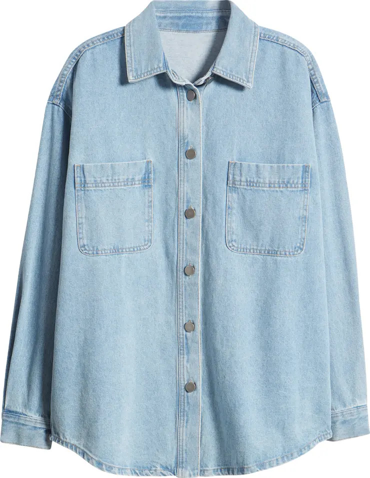 BP. Oversize Denim Shirt Jacket | Nordstrom | Nordstrom
