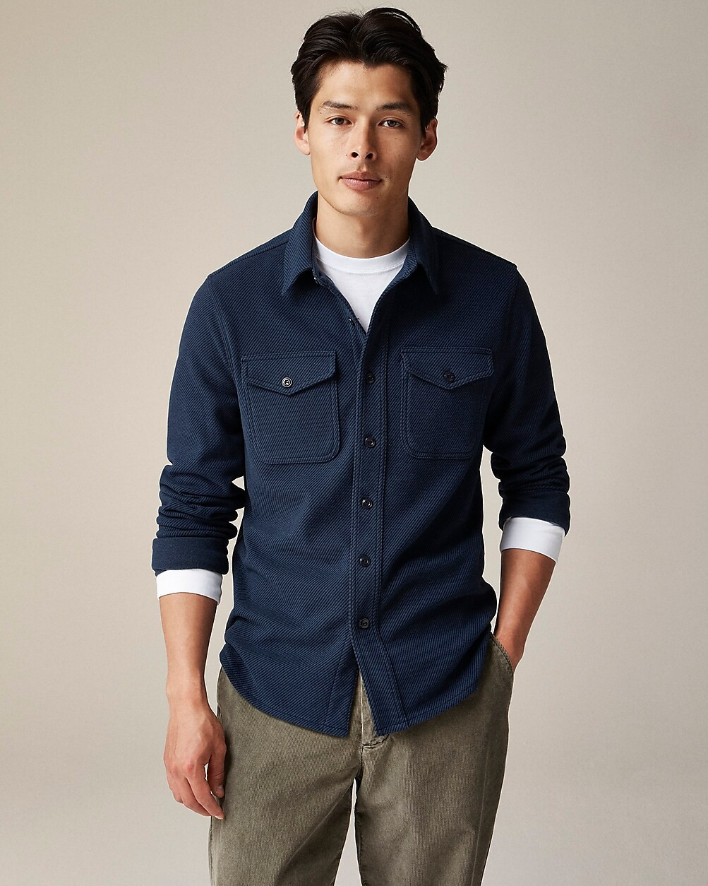 Seaboard soft-knit shirt in plaid | J. Crew US