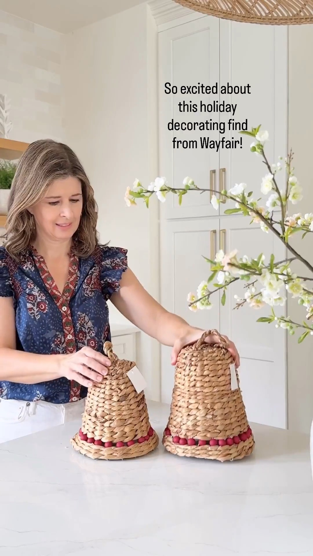 I’m absolutely in love with these gorgeous woven bells from @Wayfair that I’ll be using in my holiday decorating this year! 😍 They’re so versatile - perfect for tying to stair posts, adding to a fireplace garland, wreath, or even hanging from a doorknob!  #Wayfair #WayfairPartner #ad

#LTKSeasonal #LTKFindsUnder50 #LTKHome