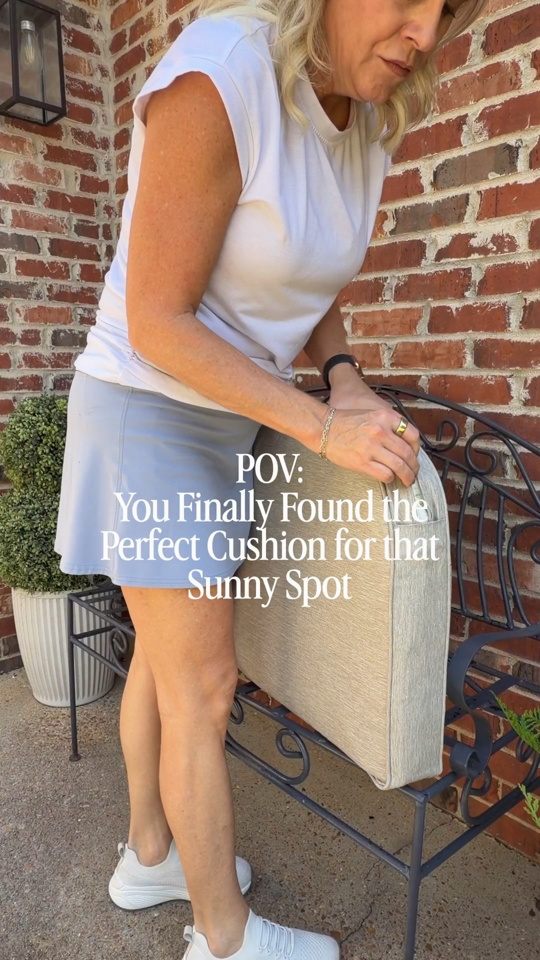 Another Wayfair outdoor cushion WIN!  @Wayfair 

I’ve been slowly refreshing our outdoor cushions with Wayfair finds, and this new outdoor bench cushion is just as good as I hoped it would be!

This area gets SO much sun, so finding something that could handle the space was important. 

This one is made with FadeSafe waterproof fabric, plus it’s comfortable, stylish and gave this bench the easiest little refresh.

I’m a big believer that you don’t always need new outdoor furniture—a new cushion, pillows and a few simple swaps can make everything feel new again! 

Linking this cushion + more of my favorite Wayfair outdoor finds here!

#LTKHome #WayfairFinds #OutdoorCushions #PatioRefresh #OutdoorLiving #OutdoorDecor #PorchDecor #OutdoorFurniture #PatioInspiration #OutdoorHome

#LTKvlog #LTKHome #LTKSeasonal