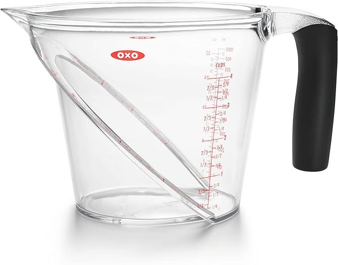 OXO Good Grips 4-Cup Angled Measuring Cup | Amazon (US)