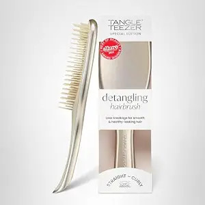 Tangle Teezer Chrome Ultimate Detangler Brush for Wet & Dry Hair, Eliminates Knots & Reduces Brea... | Amazon (US)