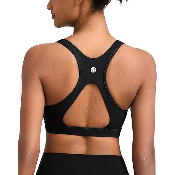 RUNNING GIRL High Impact Sports Bras for Women,Racerback Running Bra Workout Crop Tank Tops Longl... | Amazon (US)