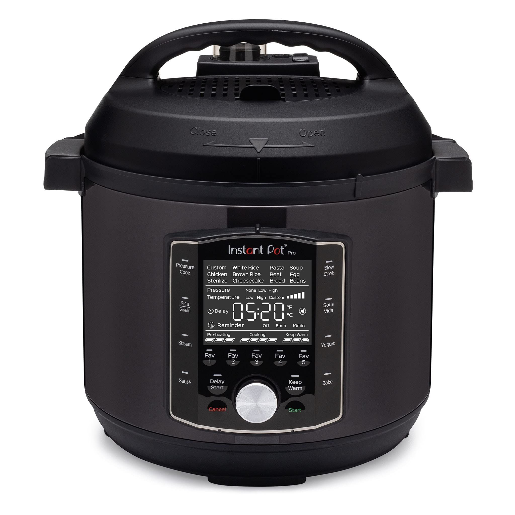 Instant Pot Pro 10-in-1 Pressure Cooker, Slow Cooker, Rice/Grain Cooker, Steamer, Sauté, Sous Vi... | Amazon (US)