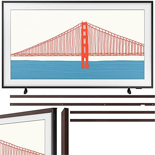 SAMSUNG 32-inch Class FRAME QLED LS03 Series - FHD Dual LED Quantum HDR Smart T… | Amazon (US)