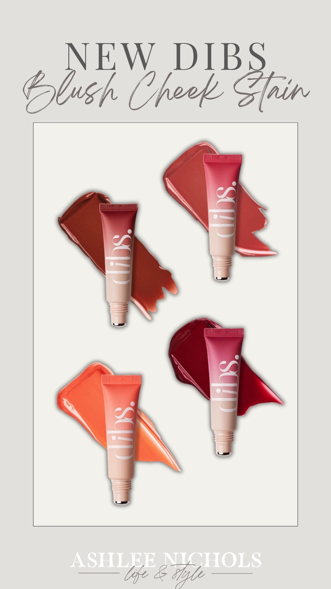 New Dibs blush cheek stain! Use code ASHLEE

#LTKBeauty