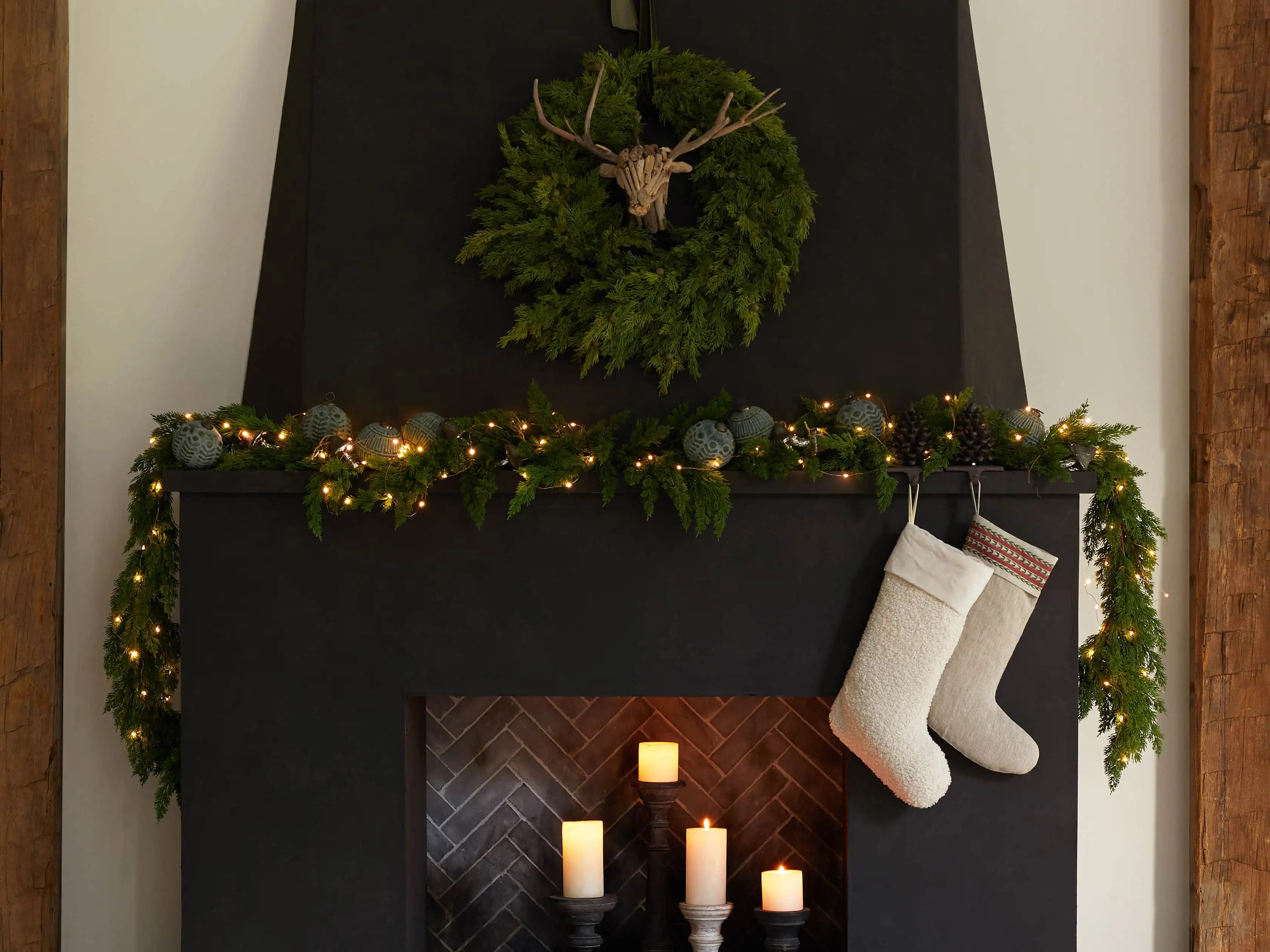 Faux Sherpa Stocking | Arhaus