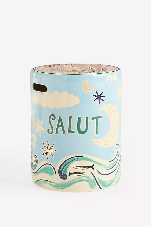 Festa Ceramic Side Table | Anthropologie (US)