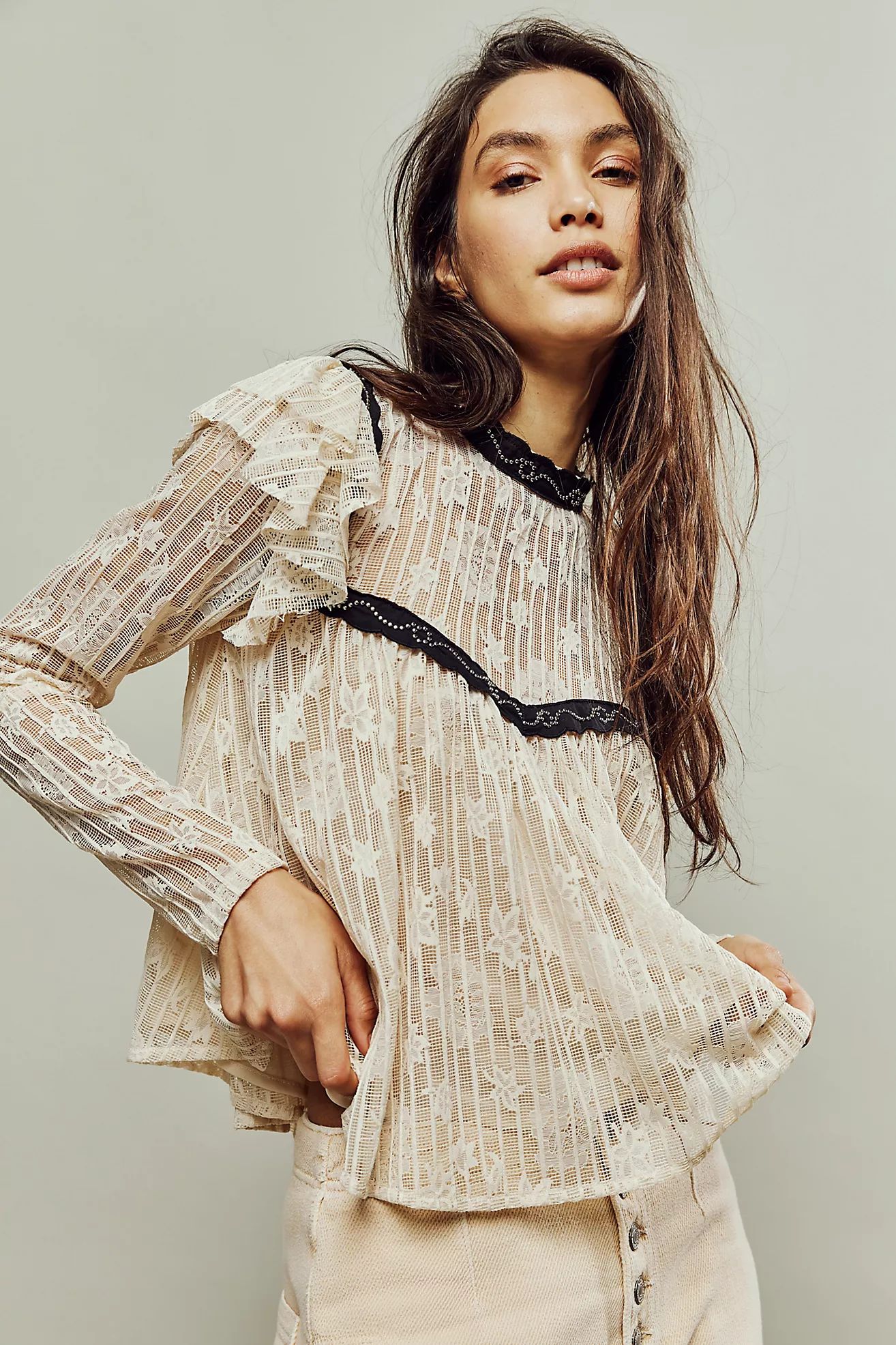 Forget Me Not Lace Top | Free People (Global - UK&FR Excluded)