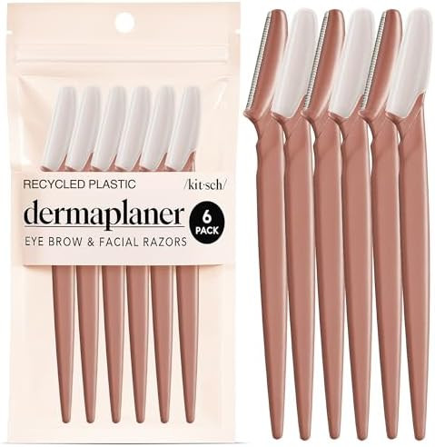 Kitsch Dermaplane Razor for Women Face – Face Razors for Women & Men, Eyebrow Trimmer & Face Sh... | Amazon (US)
