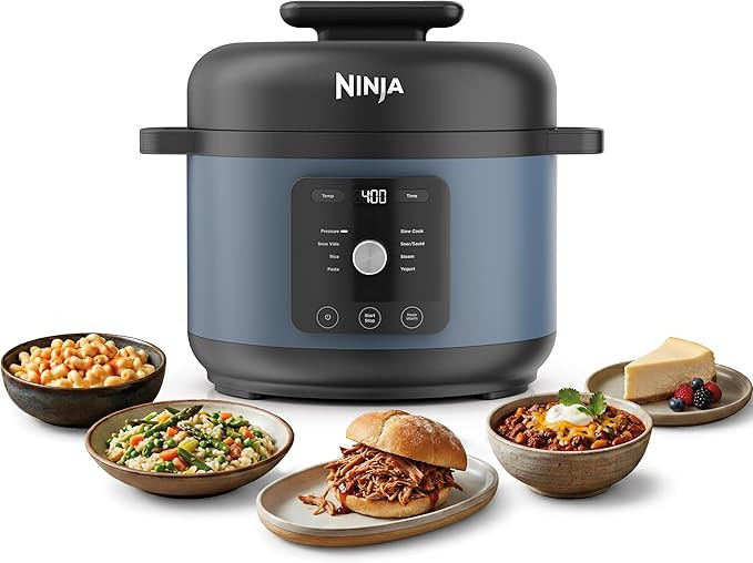 Ninja HyperHeat 9-in-1 Electric Pressure Cooker | 6.5 Qt Multi Cooker with Sear/Sauté, Slow Cook... | Amazon (US)