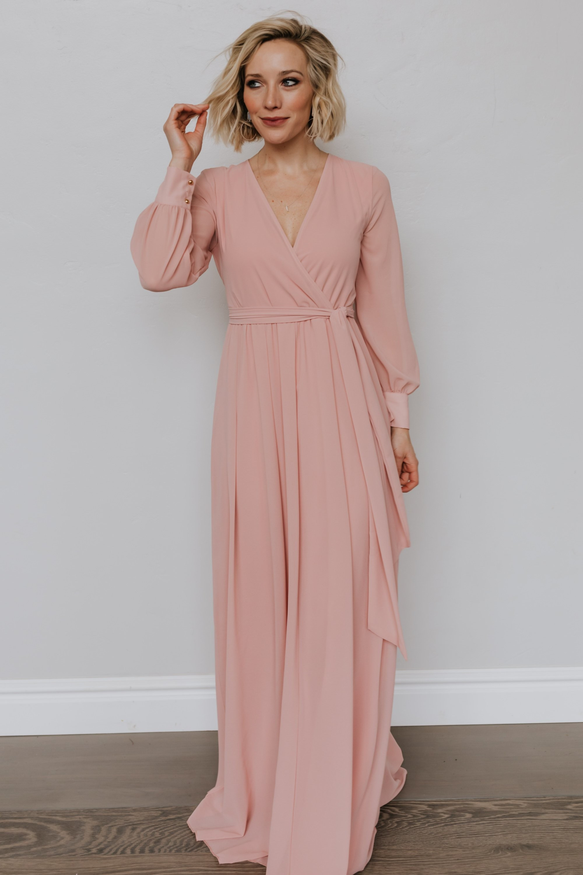 Lydia Pink Maxi Dress | Baltic Born