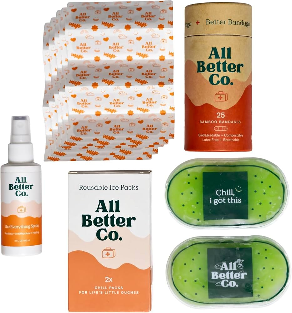 Complete Wellness First Aid Bundle \u2013 Everything Spray, Organic Bamboo Bandages (25ct), & 2 R... | Amazon (US)