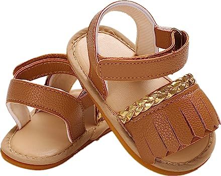 Baby Girls Sandals Summer Shoes Outdoor First Walker Toddler Girls Shoes for Summer | Amazon (US)