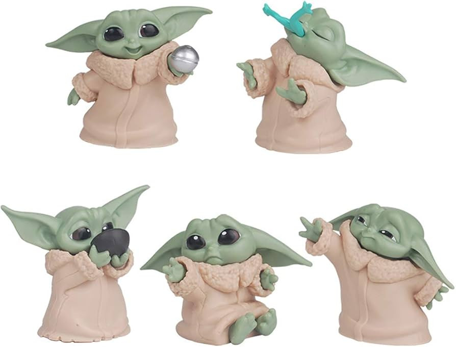 Dobor 5-Pack Baby Yoda Gifts,2.2-Inch Baby Yoda Doll,Baby Yoda Toys for Kids,Baby Yoda Action Fig... | Amazon (US)