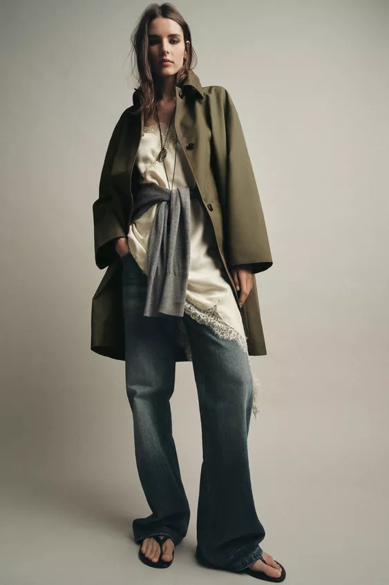 WATER REPELLENT TRENCH COAT ZW COLLECTION | Zara US