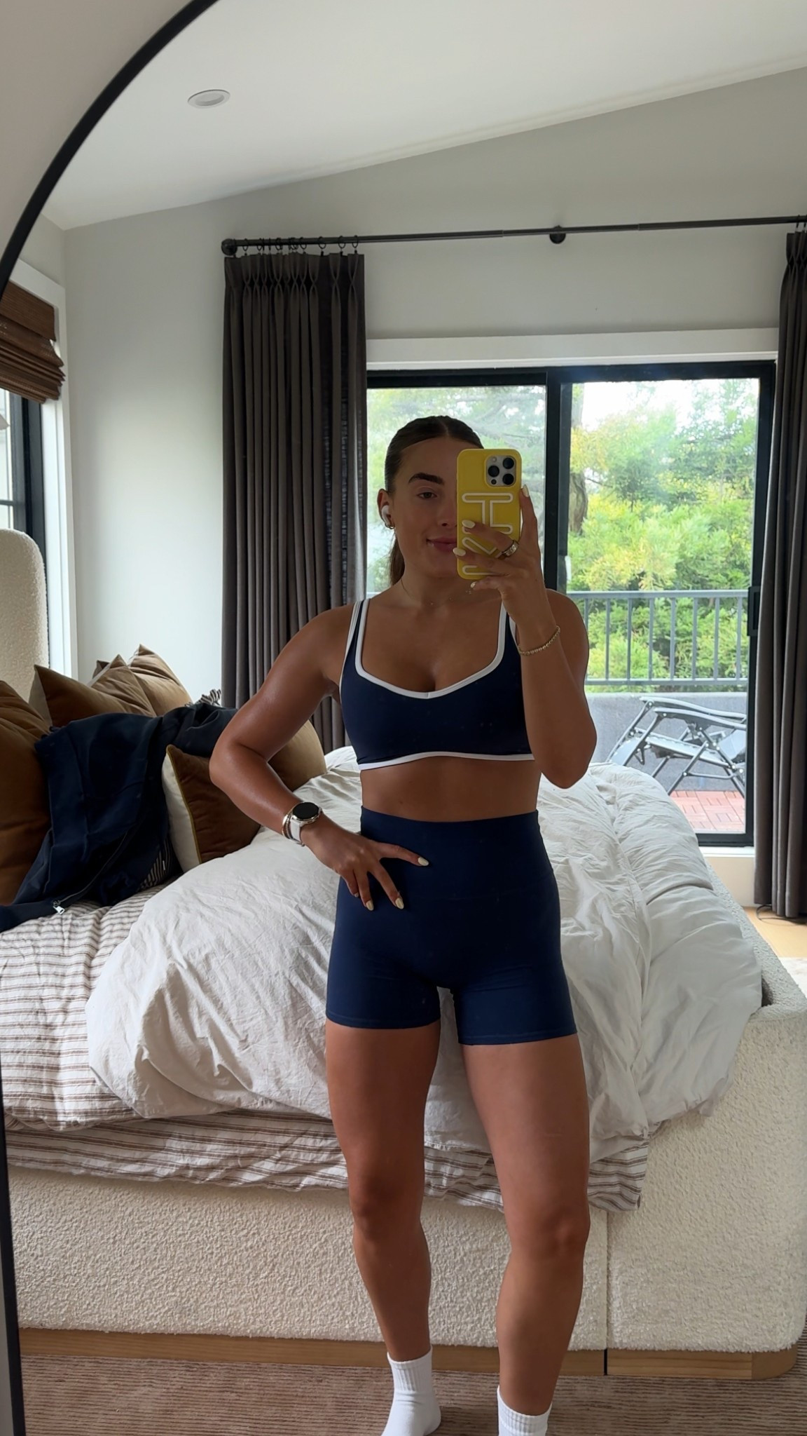 Outfit is linked - I’m obsessed with YPB lately! 