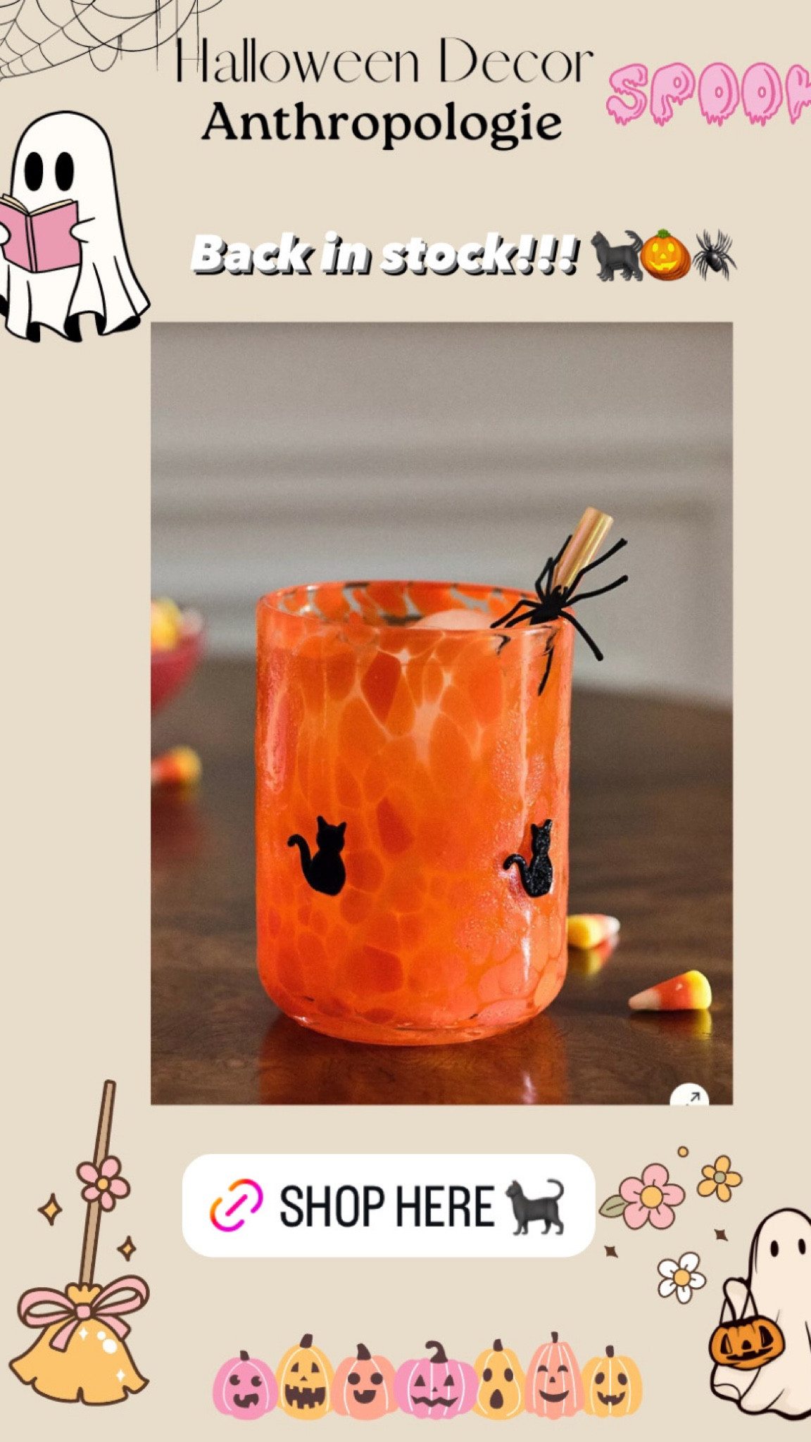 Grab the Anthropologie Mystic Icon Juice Glasses before they sell out!! #halloweencup #anthropologiehalloween #anthropologieglassware #halloweenglassware #blackcatglass #blackcatdecor

#LTKSeasonal #LTKhome #LTKfindsunder50