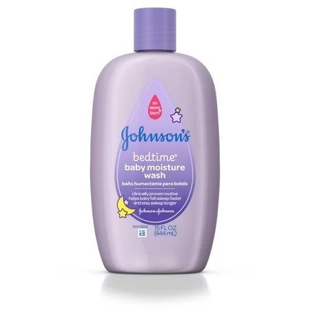 Johnson's Bedtime Moisture Wash To Help Baby Sleep, 15 Fl. Oz. | Walmart (US)