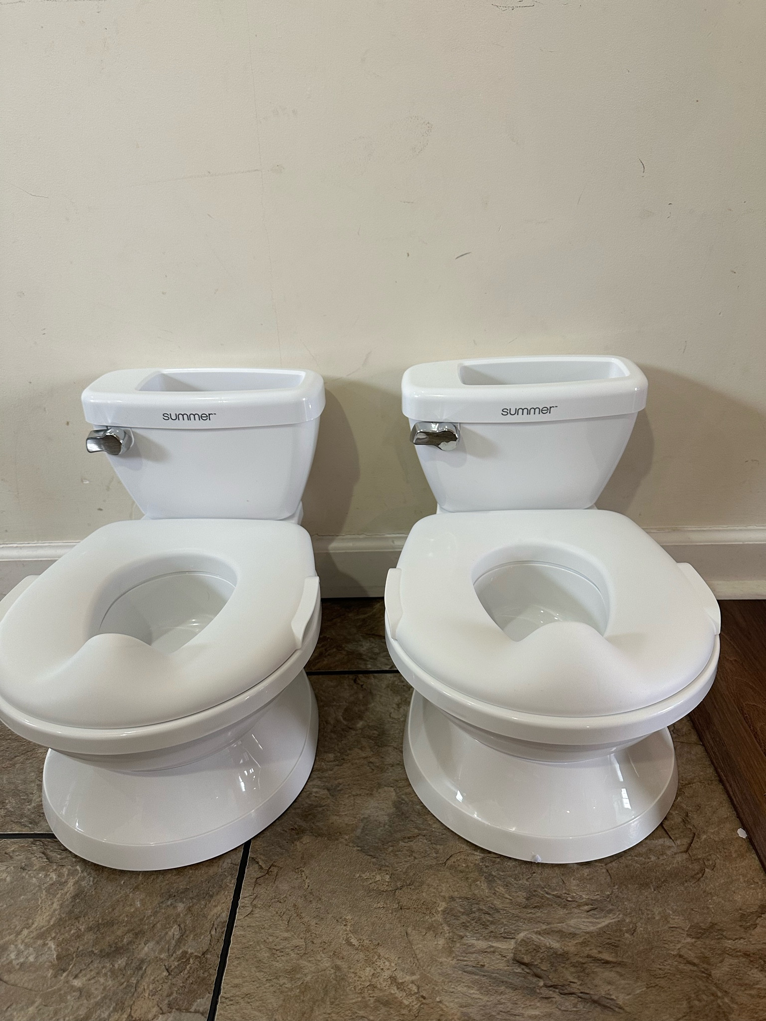 Potty training has official begun.  This potty is the perfect size and looks like the real thing with flushing sounds  

#LTKKids #LTKFamily #LTKBaby