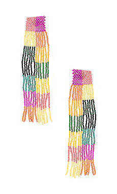 Casa Clara Sadie Earrings in Retreat Plaid from Revolve.com | Revolve Clothing (Global)