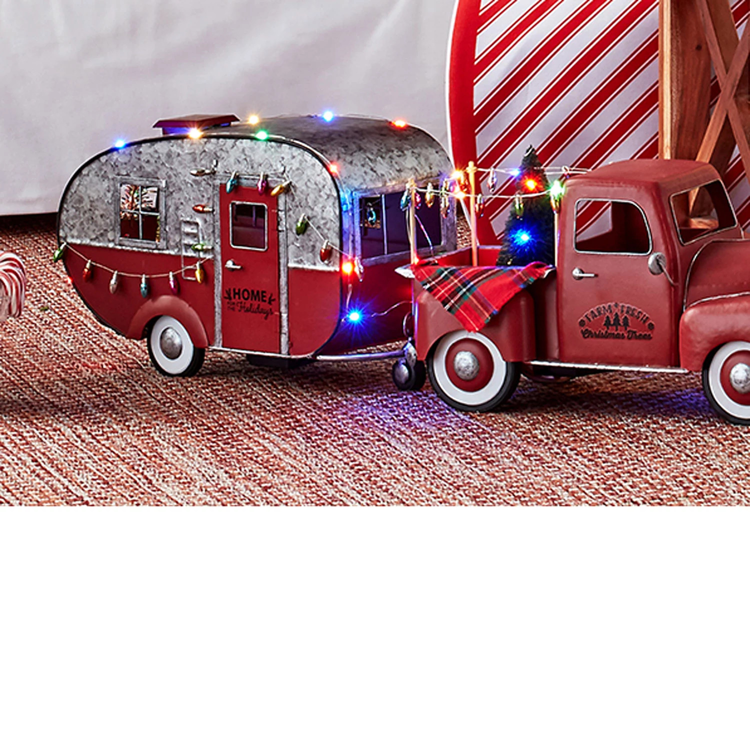 Member's Mark Pre-Lit Vintage Holiday Camper | Sam's Club