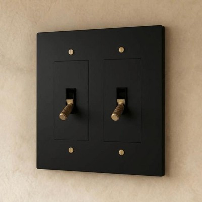 Residence Supply Brass Toggle Light Switch - 120 VAC, UL Listed - Handcrafted Vintage Style Solid Brass Toggle Switch for Historical Homes | Target