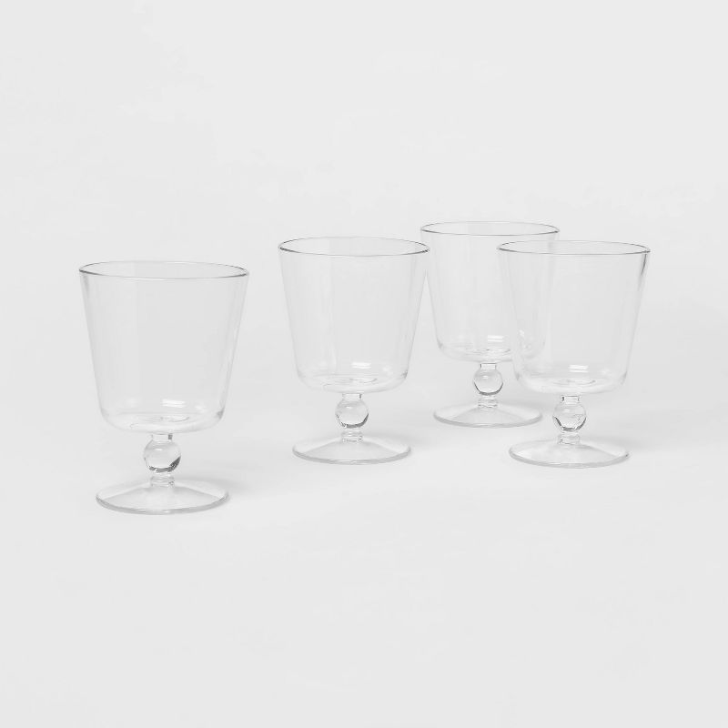 7oz 4pk Plastic Glasses - Threshold™ designed with Studio McGee | Target