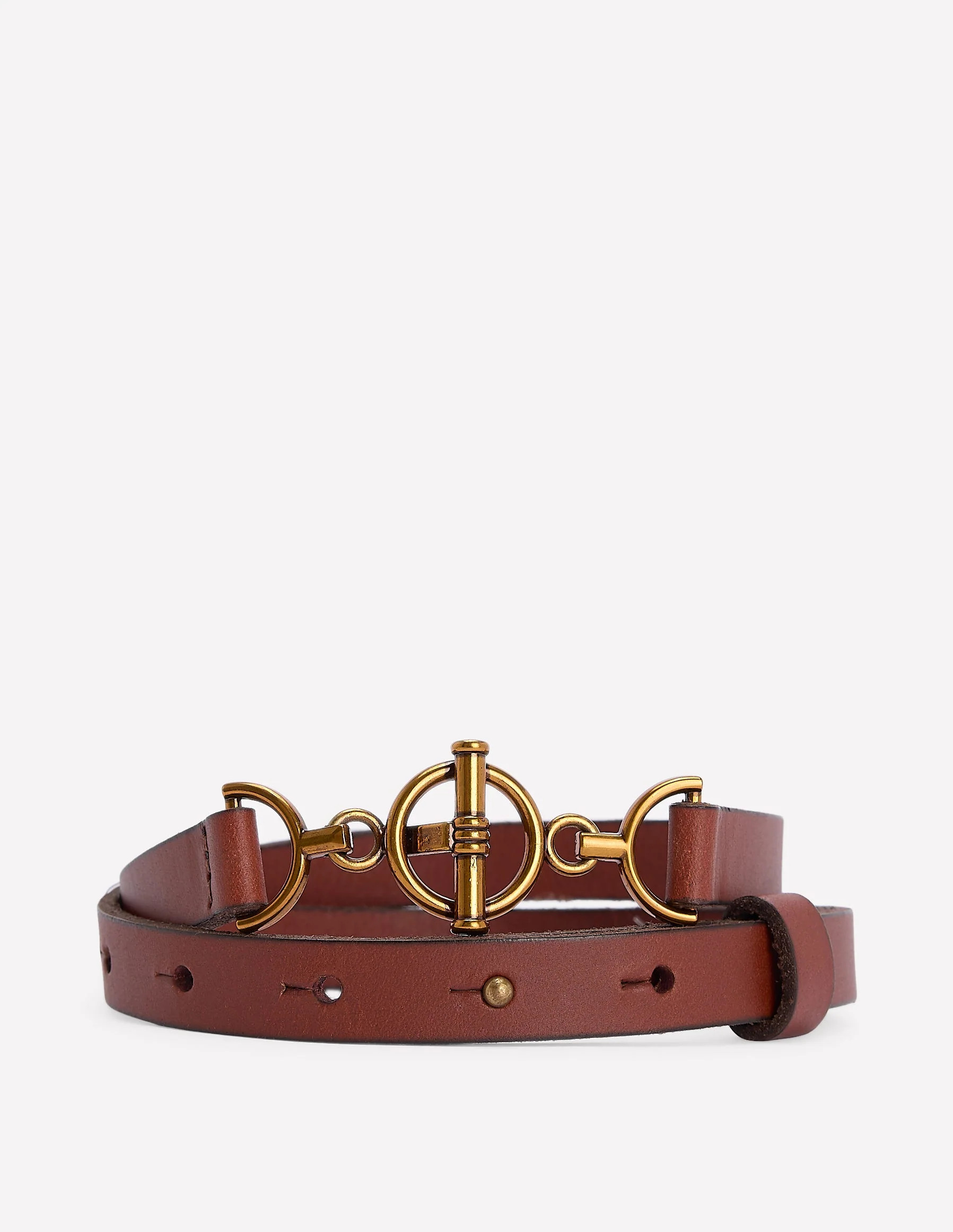 T-bar Ring Belt-Tan | Boden (US)