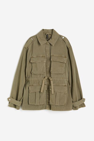 Cotton Twill Utility Jacket | H&M (US + CA)