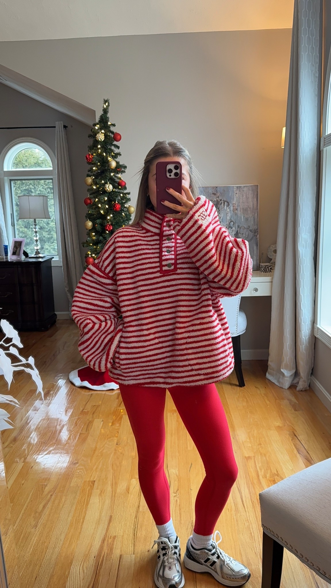 been living in this fleece. Wearing a small in the fleece and xs in leggings 

#LTKU #LTKstorytime #LTKootd