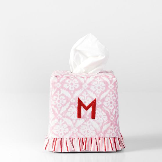 Block Print Tissue Box Cover | Mark and Graham