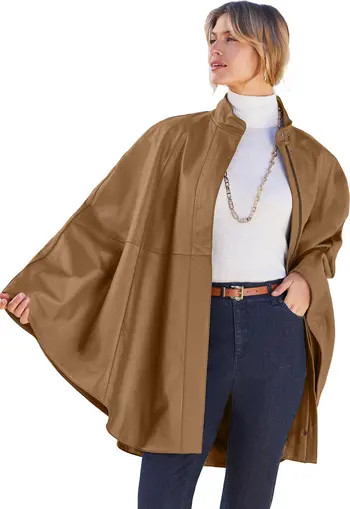 Leather Poncho | Nordstrom