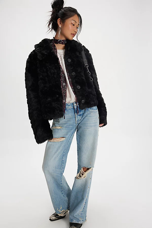 Alice Throw On Faux Fur Jacket | Free People (Global - UK&FR Excluded)