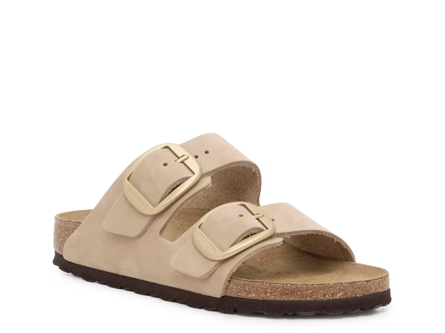 Birkenstock Arizona Big Buckle Slide Sandal | Women's | Beige | Size EU 39 / US Womens 8-8.5 / Mens 6-6.5 | Sandals | Footbed | DSW