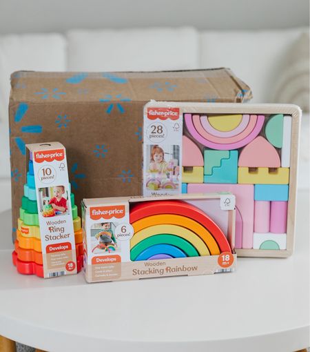 Playtime just got an upgrade! Thanks to @Walmart, our playroom is now stocked with the latest Fisher-Price Wooden collection. #WalmartPartner #WalmartFinds 