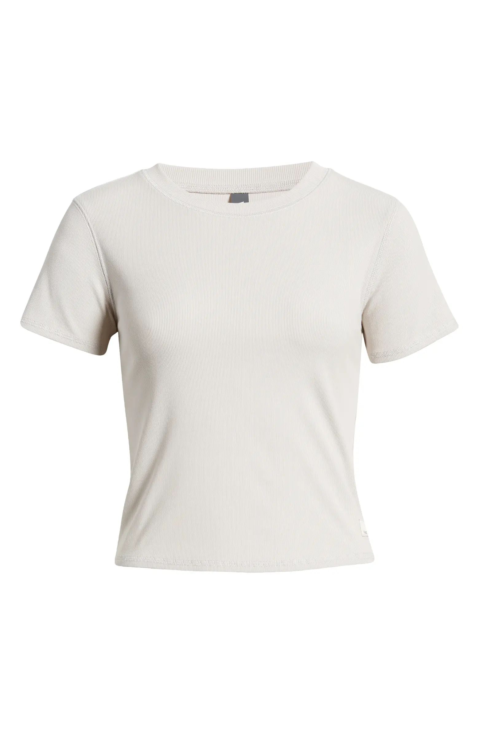 Mudra Ribbed Crop T-Shirt | Nordstrom