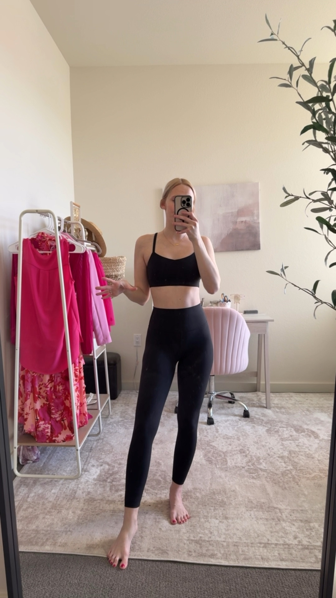 Target activewear I’m loving! 🎯

Lightweight sports bra with built in pads - comes in a few colors, I’m wearing a Small. I always size up in sports bras.

Black lightweight leggings - 7/8 length, wearing an XS true to size. Light and not compressive but still hold you in. They’re so soft and comfy but not constricting.

I’ll link some more of my favorite Spring activewear, black leggings, workout leggings and Target finds below!

#LTKSaleAlert #LTKWatchNow #LTKActive