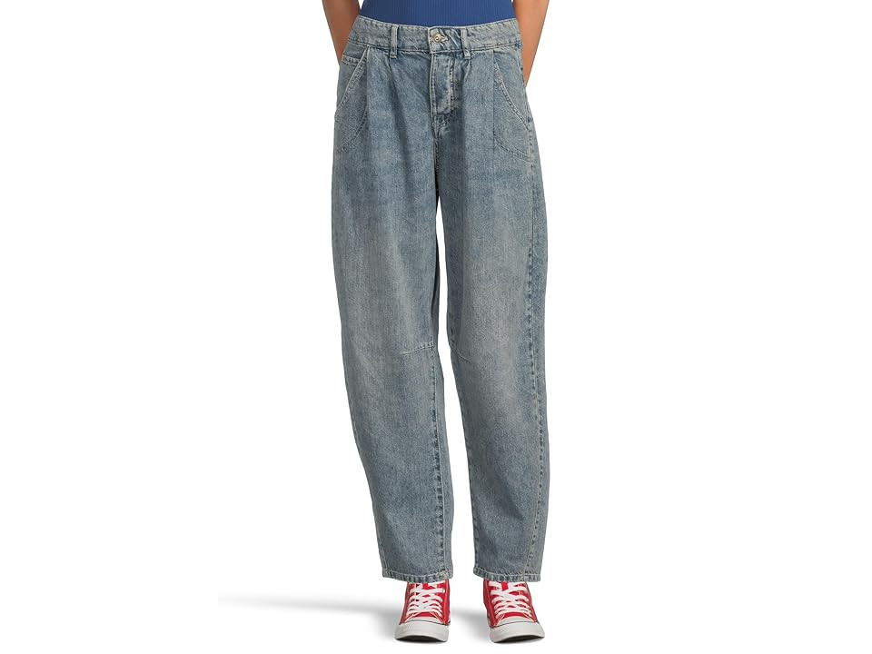 Free People Heartland Baggy Jeans Women's Clothing Creekstone : 32 3, Cotton/Denim | Zappos