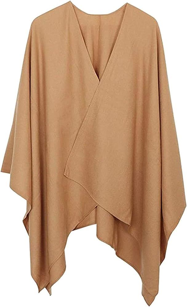 Ritera Shawl Wraps for Women Blanket Scarf Cardigan Loose Open Front Elegant Poncho Cape | Amazon (US)