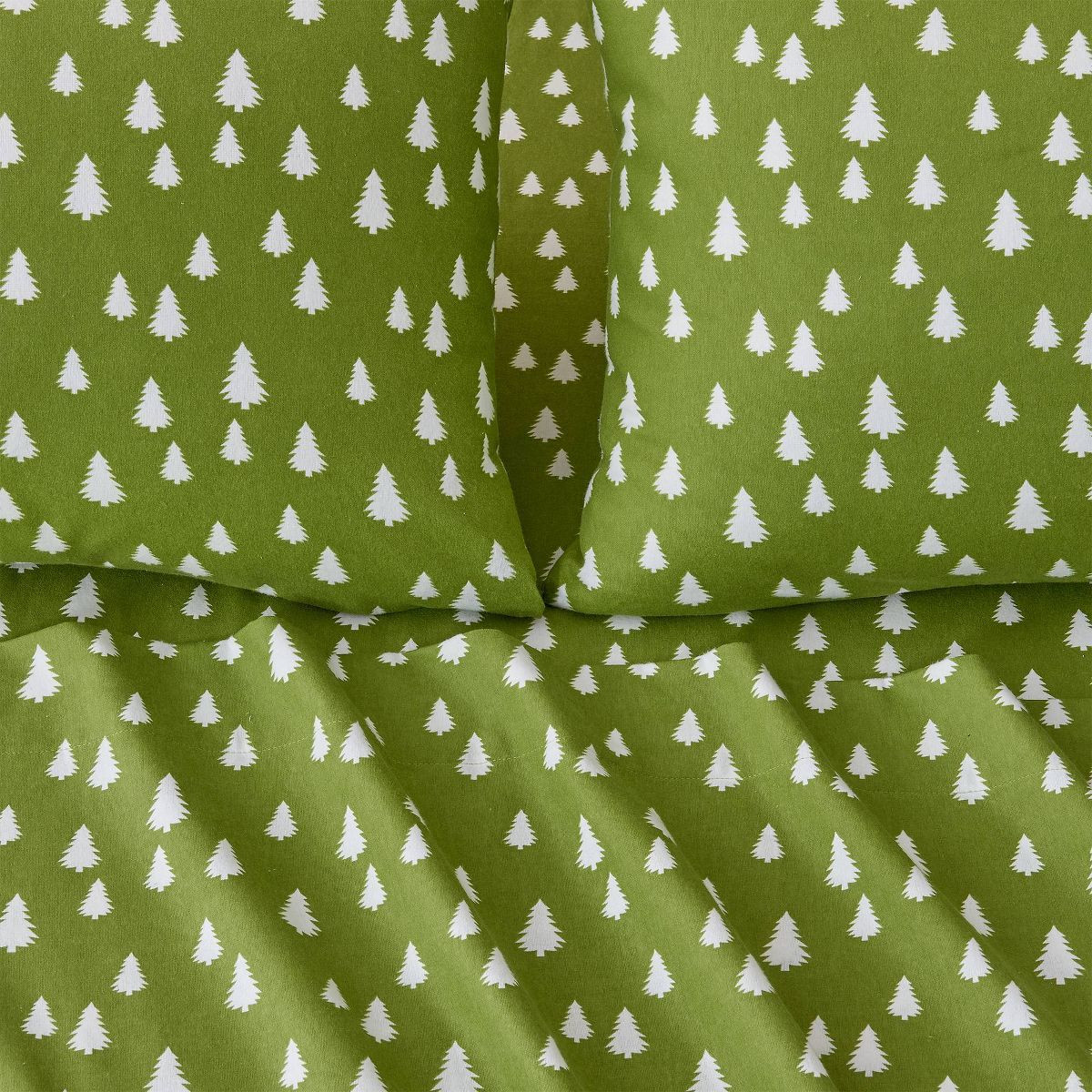 100% Turkish Cotton Flannel Printed Sheet Set - Isla Jade | Target