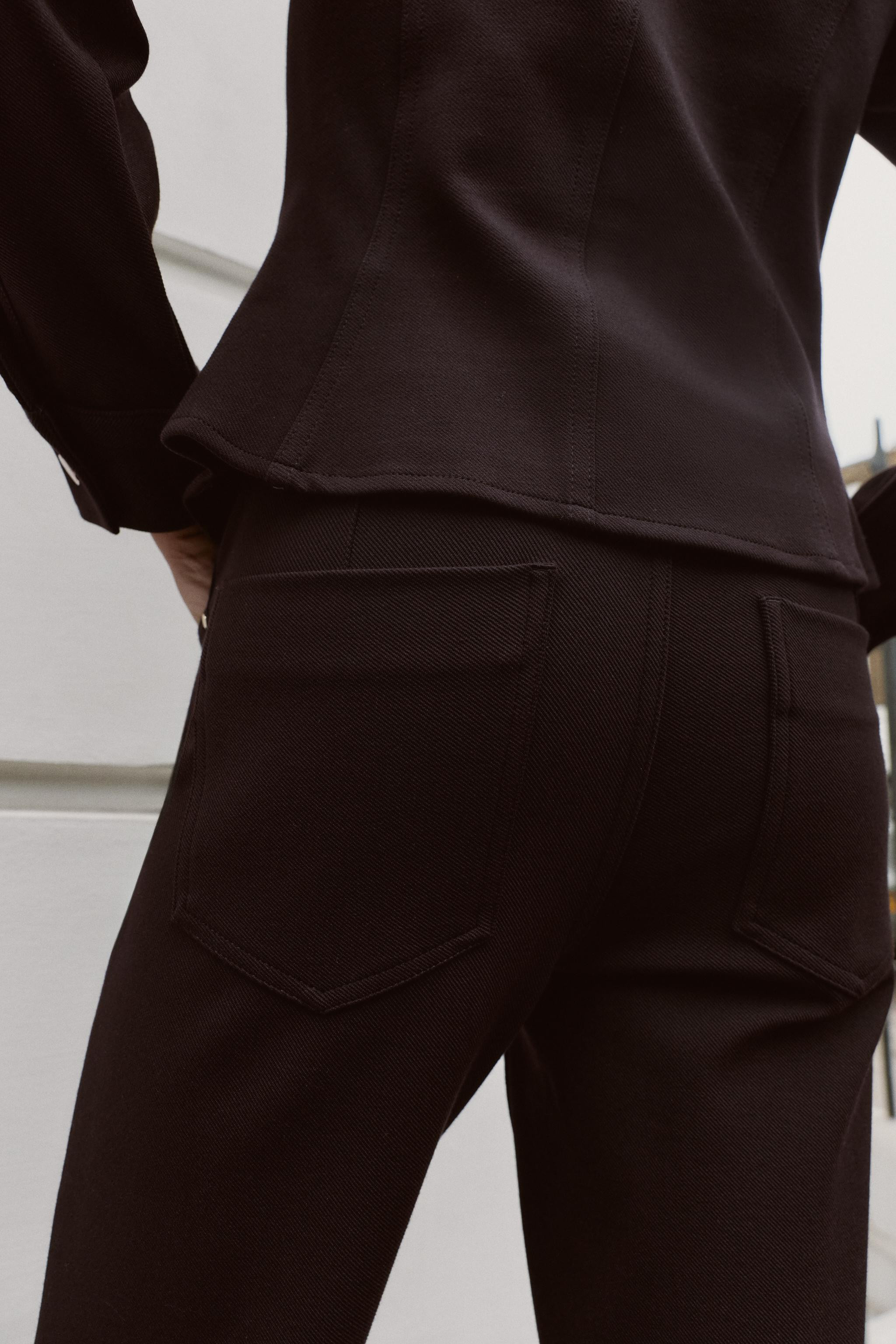 LOW-RISE FLARE PANTS | Zara US