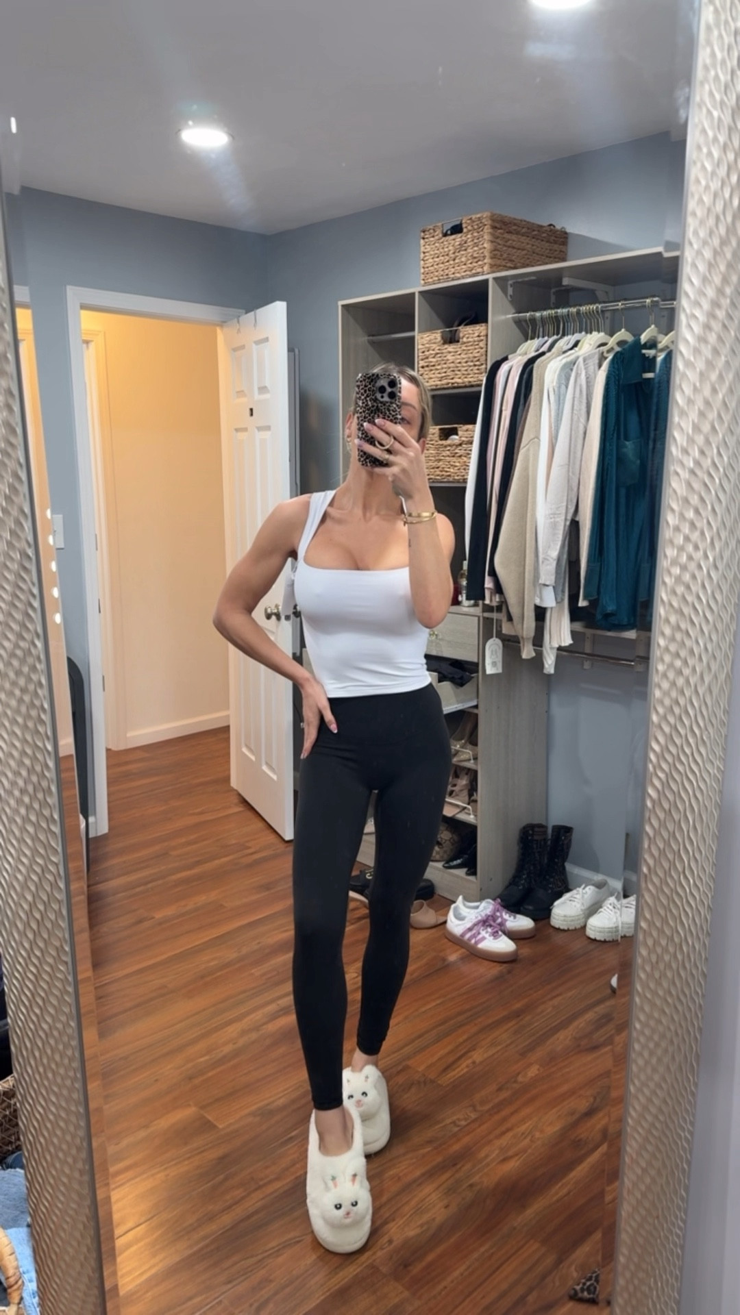 OBSESSED with this Amazon top! It snatches you right in and comes in so many colors, for less than $15! It is double lined, so it’s not see-through at all, and if you don’t want your nipples to show, I’ll link my favorite nipple covers that I wear every single day, even to workout! 

I’m wearing a small in the top and a small in the leggings. Everything and similar options are linked below! 🩷

#LTKSeasonal #LTKStyleTip #LTKFindsUnder50