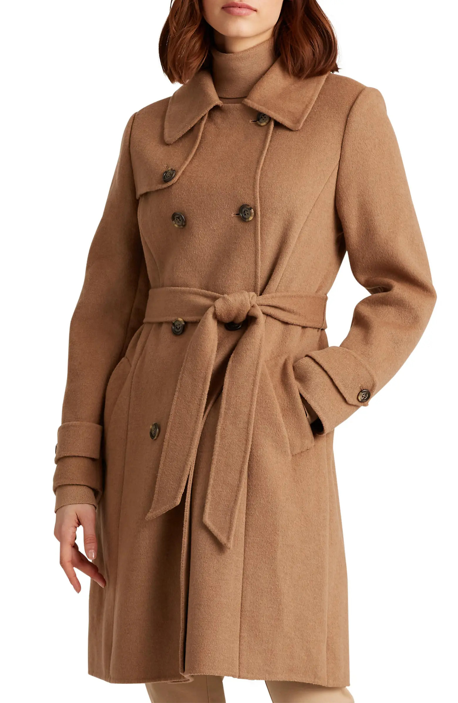 Wool Blend Trench Coat | Nordstrom