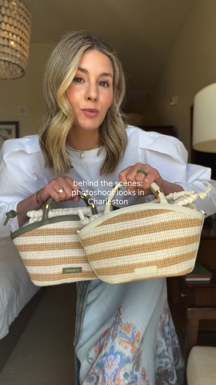 all of these pieces I styled for my charleston shoot — and I’ll send you the link to be first on the list to shop my collaboration bags with j lowery when they launch later this month. they are soooo chic I’m obsessed!! 

these are the kind of pieces that feel like a splurge but truly earn their place in your closet — seasonless, timeless, and the ones you’ll keep reaching for year after year.

and this skirt… such a steal. i was stopped multiple times for it!

#LTKSeasonal #LTKootd