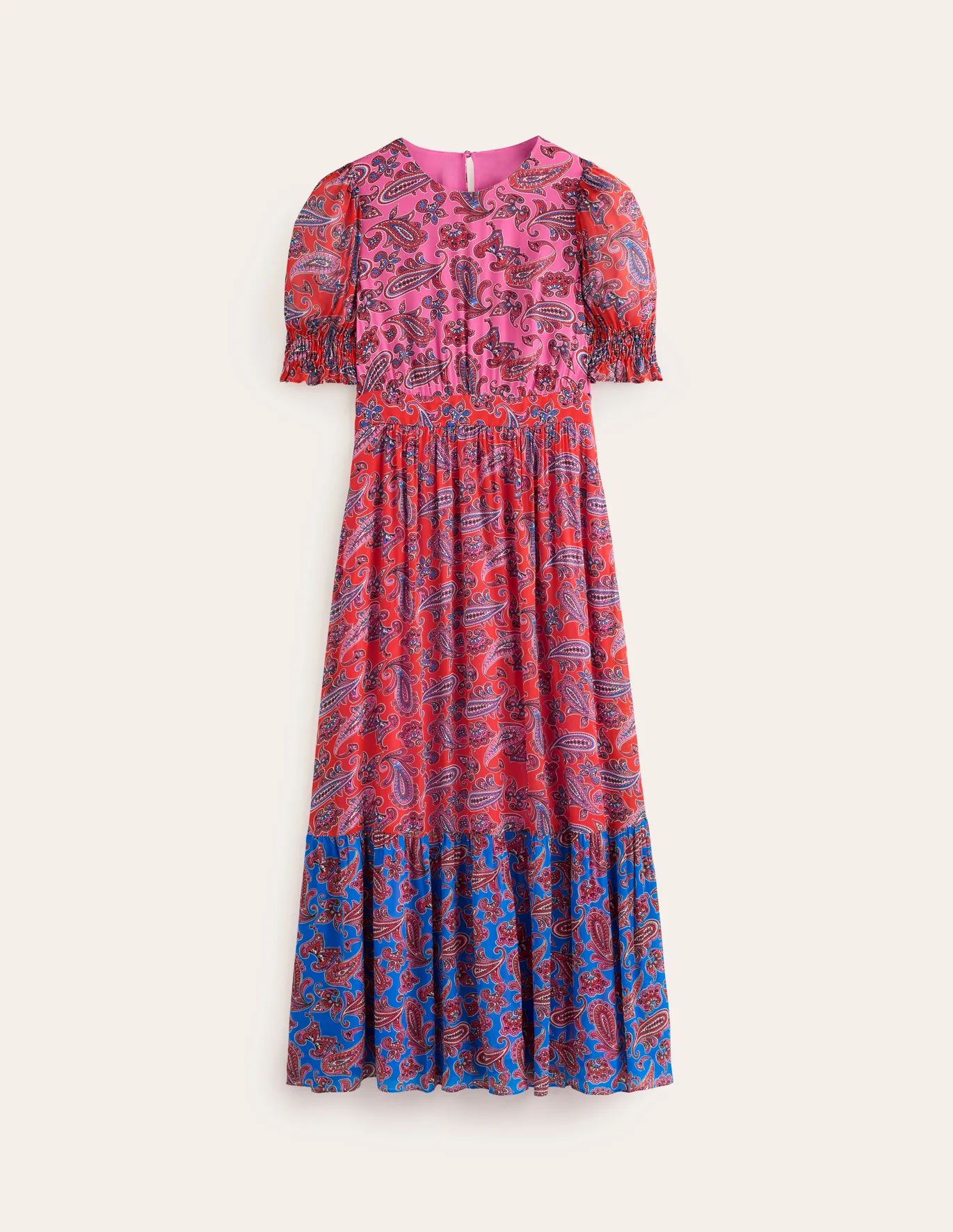 Smocked Cuff Maxi Dress | Boden (US)