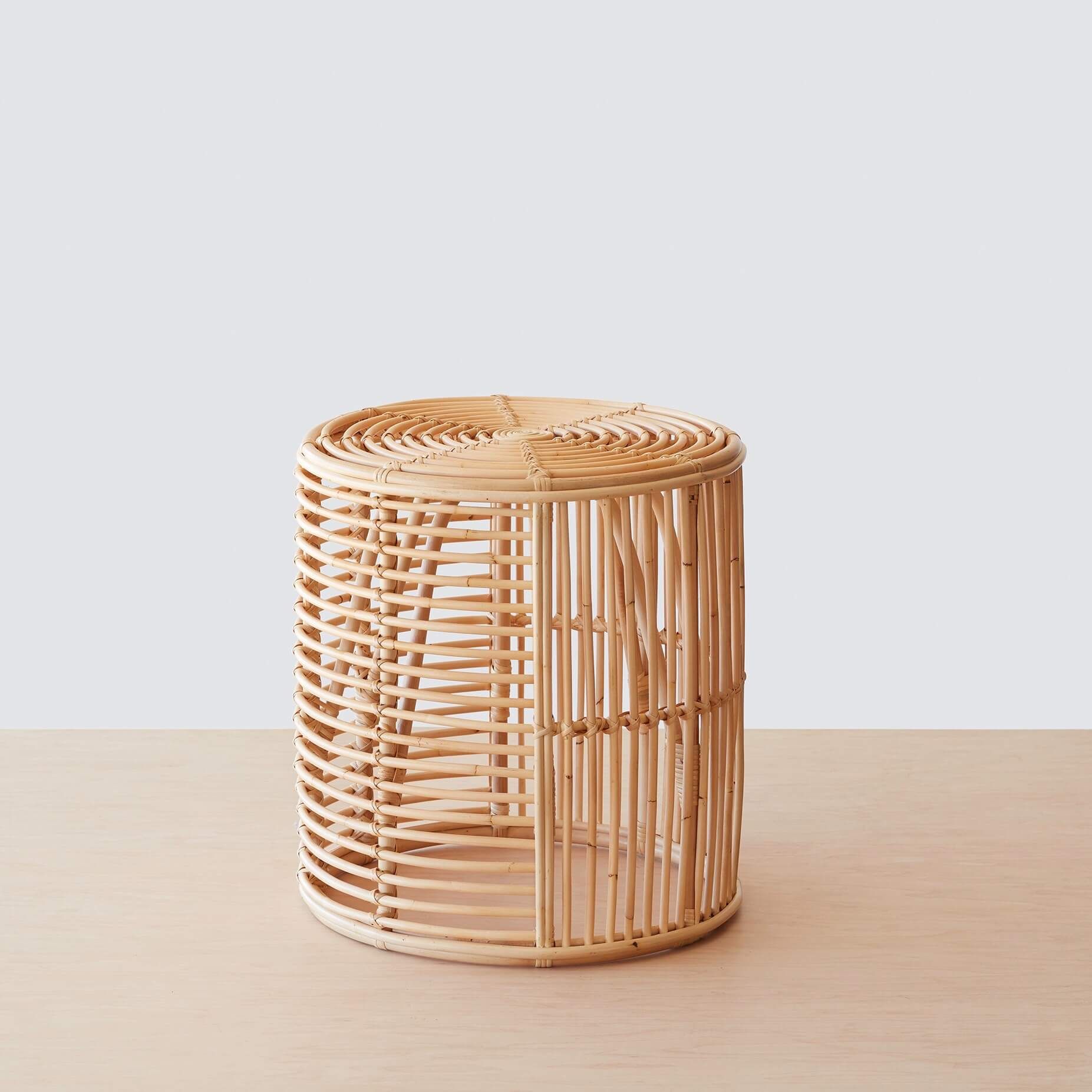 Java Rattan Stool   – The Citizenry | The Citizenry