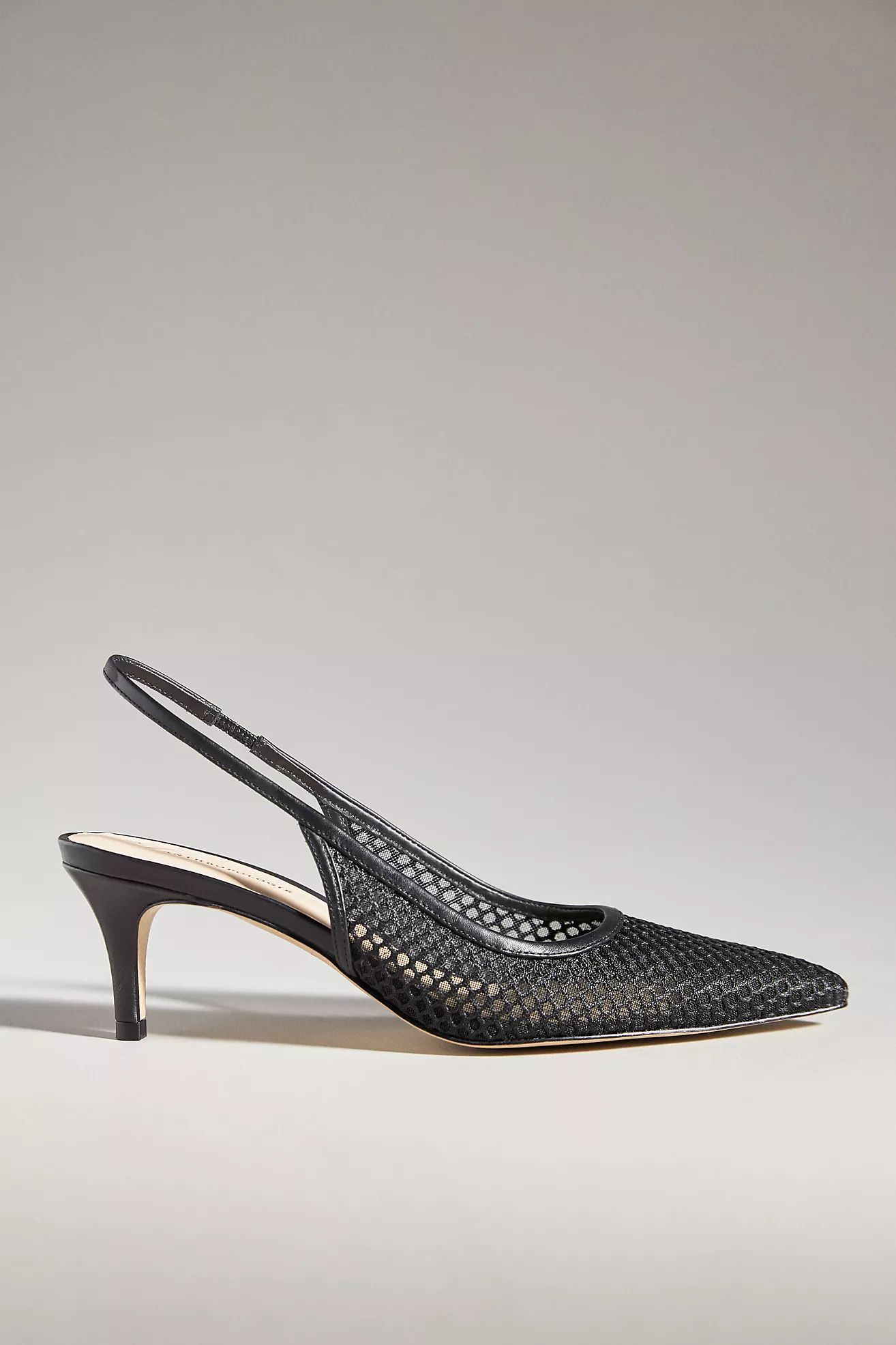 By Anthropologie Netted Slingback Heels | Anthropologie (US)
