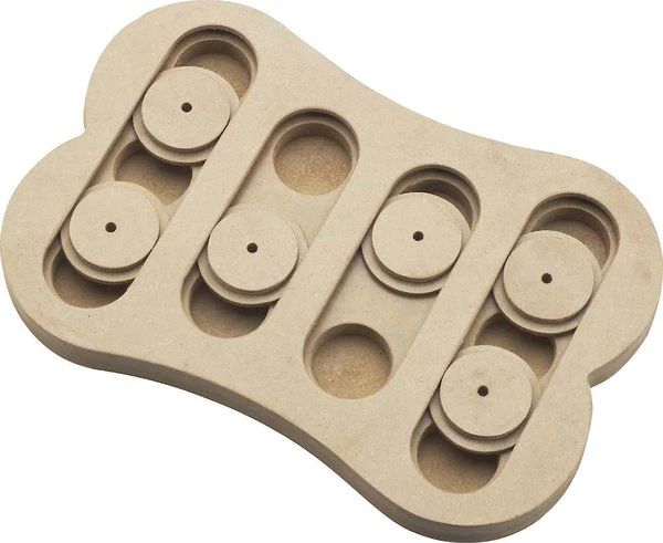 ETHICAL PET Seek-A-Treat Shuffle Bone Puzzle Dog Toy - Chewy.com | Chewy.com