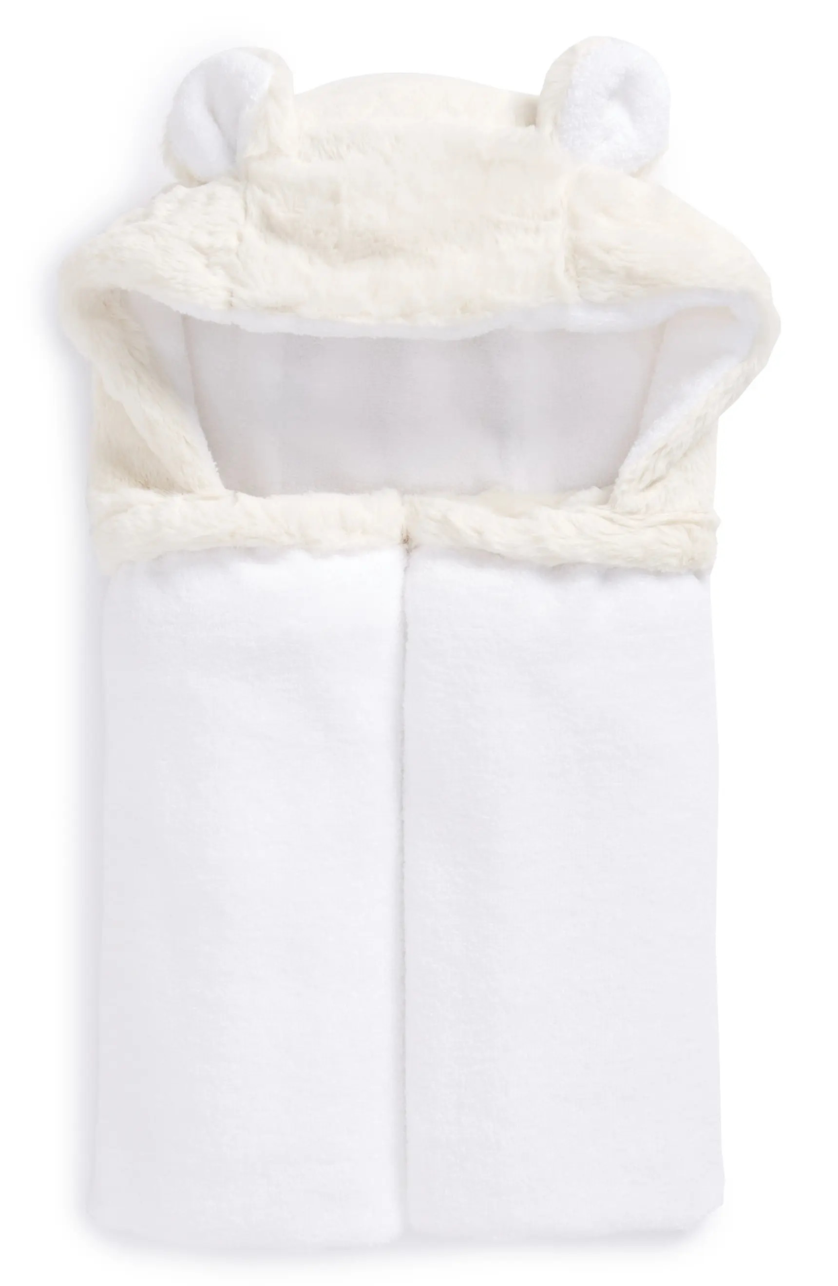Luxe Faux Fur Hooded Towel | Nordstrom